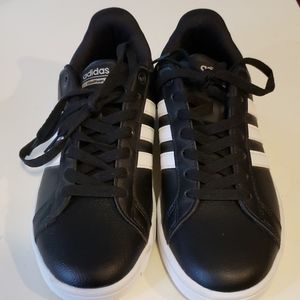 Black and white Adidas